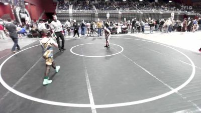 100 lbs Consolation - Rayfe Wright, Spearfish Youth WC vs Cole Williams, Douglas WC