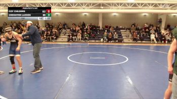 132 lbs Round 2 (16 Team) - Creighten Lassen, Millard West vs Coy Childers, Alliance