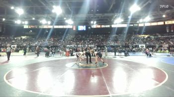106 lbs Champ. Round 2 - Lincon Balmforth, Shelley vs Bradley Nelson, Elko