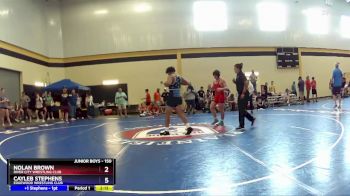 150 lbs Cons. Round 1 - Nolan Brown, River City Wrestling Club vs Cayleb Stephens, Edgewood Wrestling Club