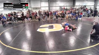 106 lbs Cons. Semi - Fred Padilla, Cheyenne East vs Gabe Hagen, Wheatland