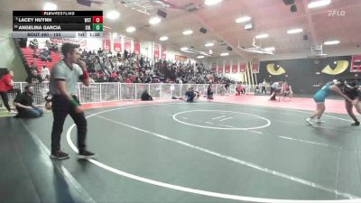 130 lbs Quarterfinal - Lacey Huynh, Westminster vs Angelina Garcia, Sultana