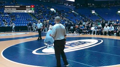 285 lbs Quarterfinals (8 Team) - Payton Vigna, Coal City vs Darian Holloway, Stanford (Olympia)