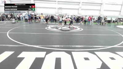 S-140 lbs Consi Of 8 #2 - Mason Felton, PA vs Gavin Watson, EP Rattlers -Duals Only - EL