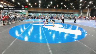 120 lbs Cons. Round 5 - Emelie Michiels, Shasta vs Anna Padoshek, Mazama