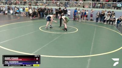 125 lbs Round 2 - Mac Roderick, Pioneer Grappling Academy vs Avery Staggs, Marathon Wrestling Club