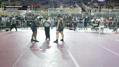 235 lbs Champ. Round 1 - Katelynn Holt, Harmony vs Makhiala Norfleet, Lakewood