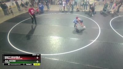 59-62 lbs Round 2 - Brett Bramble, Betterman Elite Wrestling vs Ava Moore, Florida