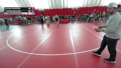 165 lbs 3rd Place Match - Colton Tollefson, Dtc vs Carter Melichar, Askren Wrestling Academy