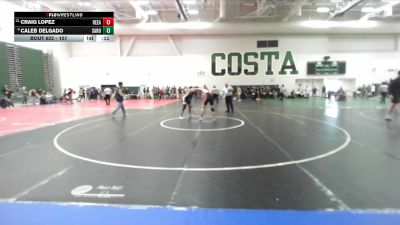 157 lbs Cons. Round 5 - Craig Lopez, Redlands East Valley vs Caleb Delgado, Santa Rosa Academy