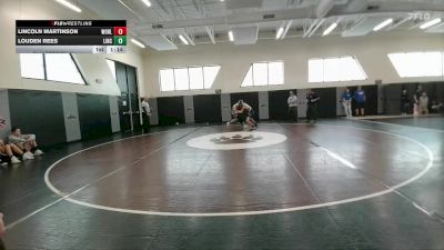 120B Quarterfinal - Lincoln Martinson, Worland Middle School vs Louden Rees, Lincoln Middle School