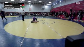 122 lbs Cons. Round 2 - Raven Costa, Ukiah vs Darius Sanchez, Dela Salle