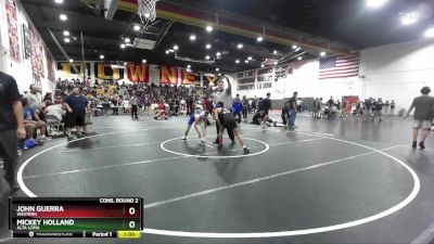 113 lbs Cons. Round 2 - Mickey Holland, Alta Loma vs John Guerra, Western