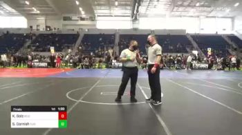 109 lbs Final - Kylee Golz, Reign WC vs Sophia Cornish, Reign WC