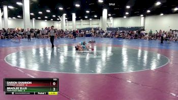 132 lbs Quarterfinals (8 Team) - Bradlee Ellis, Team Fuzzy Bees vs Darion Shannon, Somerset Academy