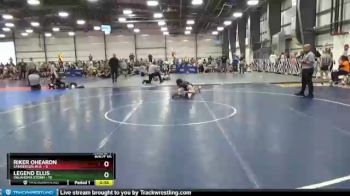 92 lbs Round 4 (6 Team) - Riker OHearon, Sanderson W.A. vs Legend Ellis, Oklahoma Storm