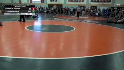 70 lbs Cons. Round 3 - Tyson Cavanh, Big Game Wrestling Club vs Charlie Eustice, Hawkeye Wrestling Academy