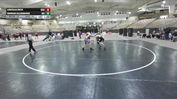 165 lbs 3rd Place - Gideon Ellenburg, Greeneville High School vs Lincoln Rich, Station Camp High School