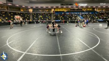 132 lbs Champ. Round 1 - Sam Davidson, Fort Dodge vs Jeremy Huf, Lombard (Montini)