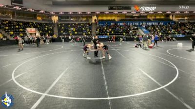 132 lbs Champ. Round 1 - Sam Davidson, Fort Dodge vs Jeremy Huf, Lombard (Montini)