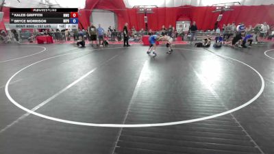 157 lbs Cons. Sub-semis - Kaleb Griffith, MWC vs Bryce Morrison, Michigan Premier