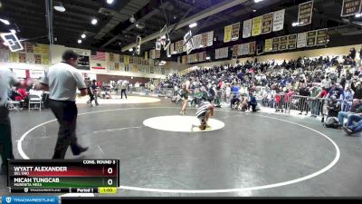 152 lbs Cons. Round 3 - Wyatt Alexander, Del Oro vs Micah Tungcab, Murrieta Mesa