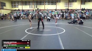 68 lbs 1st Place Match - Walker Hoffman, Steller Trained vs Rocco Jr Caputo, Jersey 74