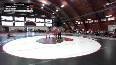 174 lbs Cons. Semi - Gavin Seiler, Cortland State vs Kenny Sauer, Oneonta State