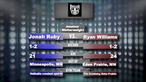 Ryan Williams vs. Jonah Ruby - Driller MMA A-Town Throwdown XII