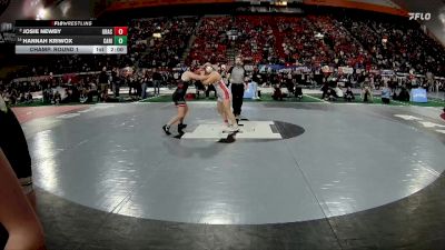 G 145 lbs Champ. Round 1 - Josie Newby, Grace vs Hannah Kriwox, Canyon Ridge