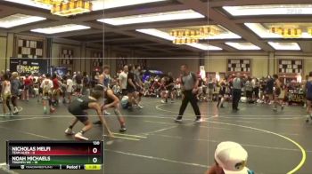 130 lbs Quarterfinals (8 Team) - Noah Michaels, Triumph WC vs Nicholas Melfi, Team Alien