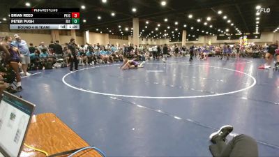 150 lbs Round 4 (6 Team) - Brian Reed, Powerhouse vs Peter Pugh, Funky Boyz