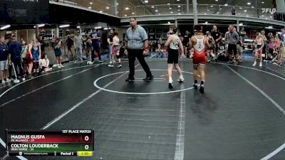 84 lbs Placement (4 Team) - Magnus Gusfa, PA Alliance vs Colton Louderback, Iron Horse