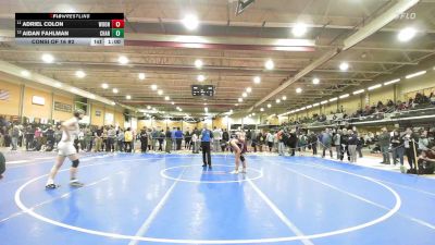 150 lbs Consi Of 16 #2 - Adriel Colon, Woonsocket vs Aidan Fahlman, Chariho