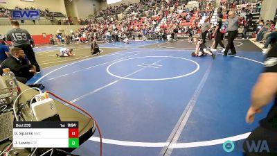 70 lbs Rr Rnd 5 - Gavin Sparks, Salina Wrestling Club vs Jonny Lewis, Tulsa Blue T Panthers