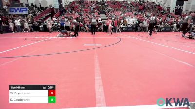 75 lbs Semifinal - Waylon Bryant, Blackwell Wrestling Club vs Creek Cassity, Barnsdall Youth Wrestling