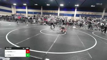 190 lbs Round Of 64 - Julius Fontes, Gold Rush Wr Ac vs Calvin Willis, Paw