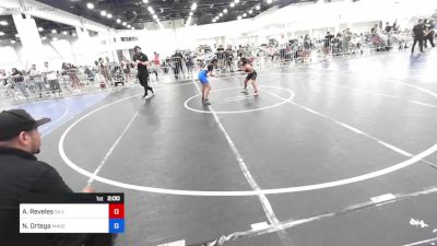 72 lbs Consolation - Analiyah Reveles, Silverback WC vs Natalie Ortega, Madera WC