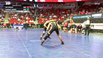 3A-157 lbs Cons. Round 5 - Dominic Tigner, Norwalk vs Joe Hirsch, Western Dubuque