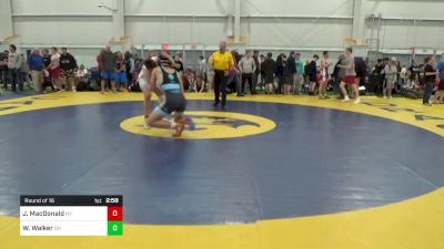 E-220 lbs Round Of 16 - Jack MacDonald, NY vs Wyatt Walker, OH