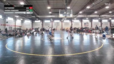 129 lbs Round 4 (12 Team) - Clif Bakhsh, Steller Trained Jet vs Kaiden Pomranig, Steller Trained Bly