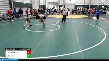 141 lbs Cons. Round 1 - William Loecke, Colorado School Of Mines vs Kyle Lewis, Northeastern Junior College