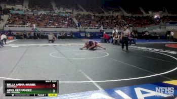 D1-185 lbs Cons. Round 2 - Ariel Hernandez, Red Mountain vs Bella Amina-Harris, Westpoint