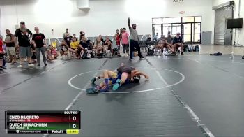 80 lbs Semifinal - Dutch Srikachorn, Unattached vs Enzo Diloreto, NY Hammers