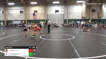 145 lbs Prelims - Jack Myers, Broken Bow High School vs David Richardson, Bellevue West High School