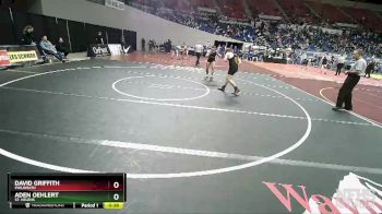 4A-170 lbs Cons. Round 2 - Aden Oehlert, St. Helens vs David Griffith, Philomath