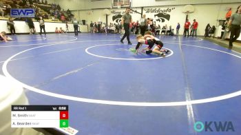 64 lbs Rr Rnd 1 - Miller Wayne Smith, Skiatook Youth Wrestling vs Aurora Bearden, Skiatook Youth Wrestling