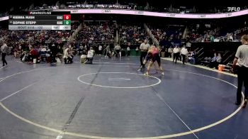 132 lbs Cons. Round 1 - Sophie Stepp, North Henderson&nbsp; vs Kierra Rush, Hoke County