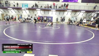 126 lbs Quarterfinal - Murphy Randolph, Abilene Kids Wrestling Club vs Thomas Banas, Providence Catholic High Schoo