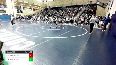 133 lbs Round Of 32 - Clinton Plotner, Lake Highland Prep vs Daniel Dennis, Central Bucks West